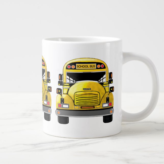 School Bus Personalized Mug (Right)