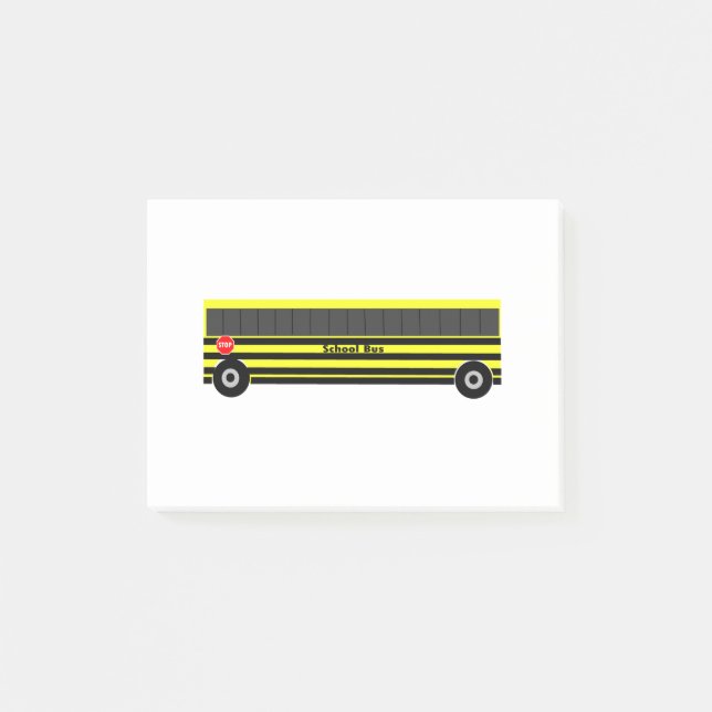 School Bus Post-it Notes (Front)