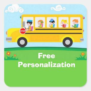 School Bus Stickers