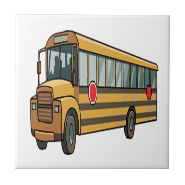 School Bus Tile (Front)