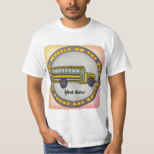 Wheels On The Bus Clothing Apparel Shoes More Zazzle CA