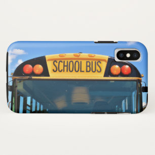 School Bus With Amber and Red Lights Case-Mate iPhone Case