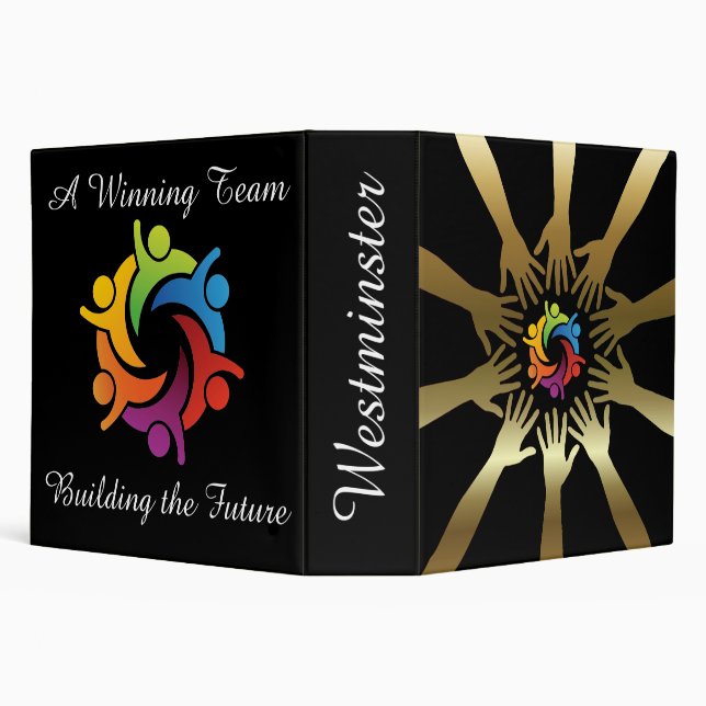 School / Business Notebook Binder - SRF (Background)