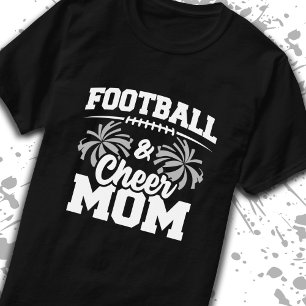 School Cheerleading - Football Cheer Mom T-Shirt