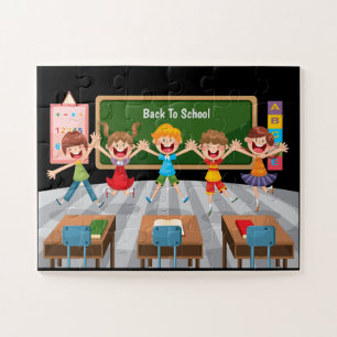 School Children Back to School Jigsaw Puzzle