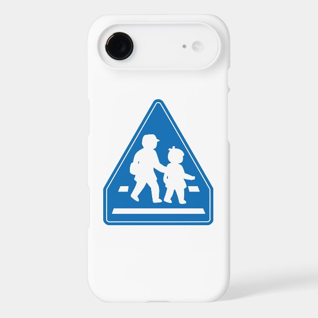 School Children Crossing >> Japanese Traffic Sign (Back)