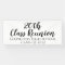 School Class Reunion Custom Party Banner