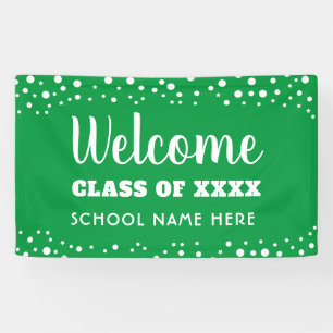 School Class Reunion Welcome Banner