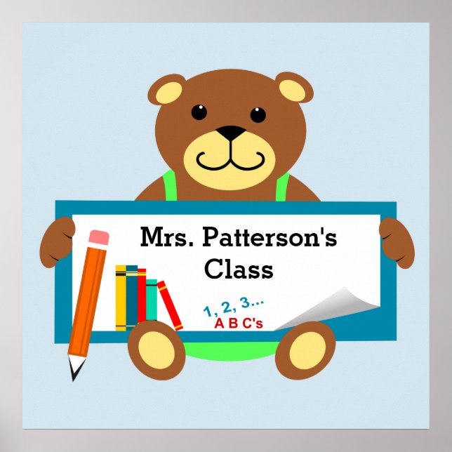 School Classroom Posters (Front)