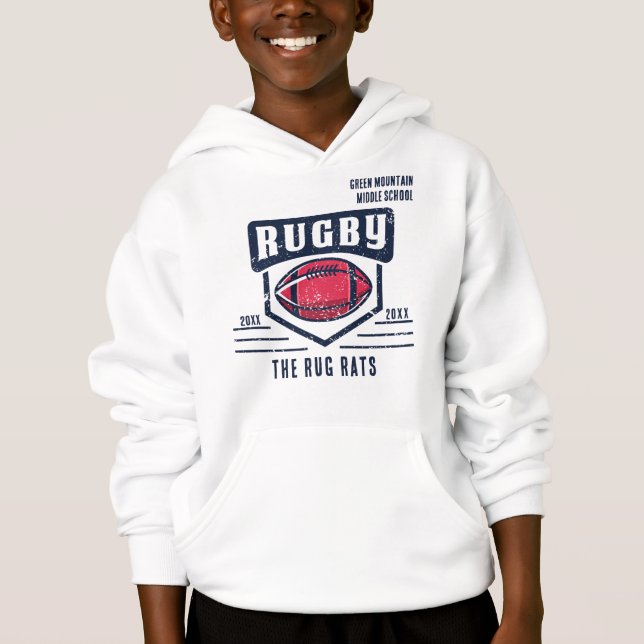 School Club Team League Nom Année Rugby (Devant)