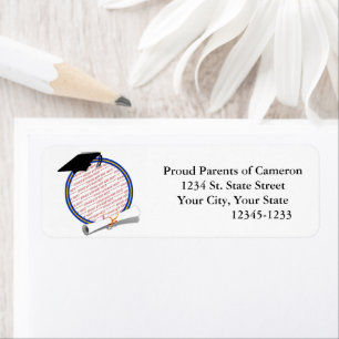 School Colors Gold & Blue Photo Frame