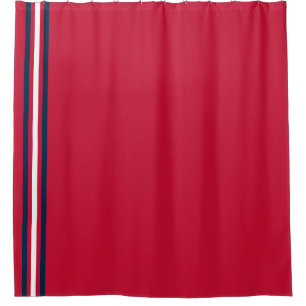 School Colours Red White and Navy Blue