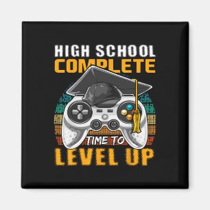 School Complete Video Game Senior Graduation Gift  Magnet