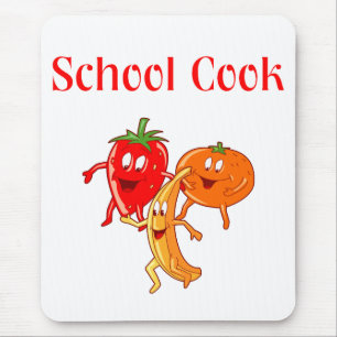 School Cook Mouse Pad