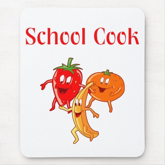 School Cook Mouse Pad (Front)