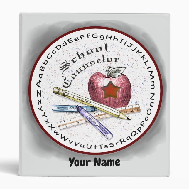 School Counsellor Binder (Front)