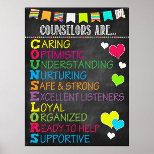 School Counsellor Poster