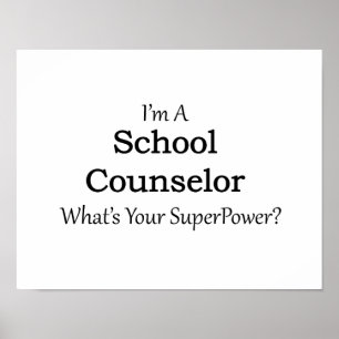 School Counsellor Poster