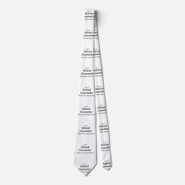 School Counsellor Tie (Front)