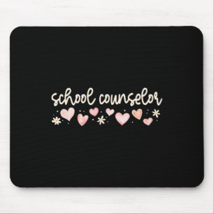 School Counsellor Valentines Day Counseling Therap Mouse Pad