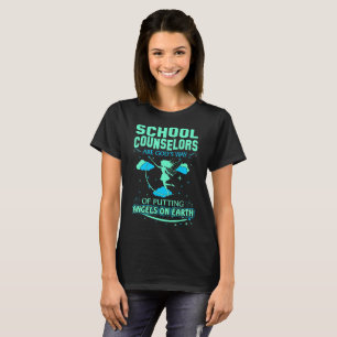 School Counsellors Gods Angels On Earth Tshirt