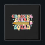 School Crossing Guard Retro Back To School Cool Ap Magnet<br><div class="desc">School Crossing Guard Retro Back To School Cool Appreciation</div>