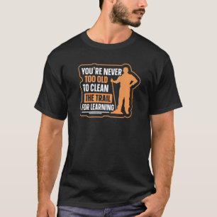 School Custodian Appreciation for a Janitor T-Shirt