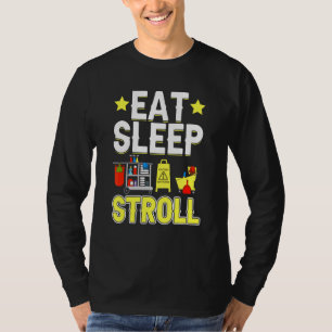 School Custodian Appreciation Janitor Work Uniform T-Shirt