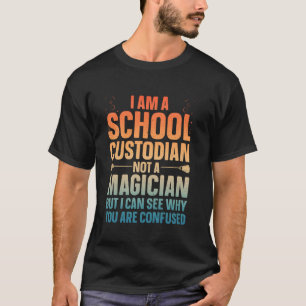 School Custodian Design For Men Women Custodian Ap T-Shirt