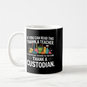 School Custodian Floor Funny Janitor Coffee Mug