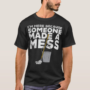 School Custodian Gifts for Janitor Appreciation  T-Shirt