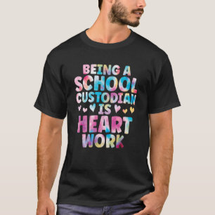 School Custodian Janitor Appreciation Quotes Clean T-Shirt