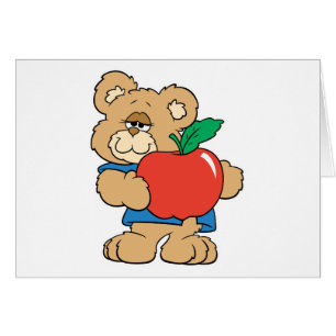 School Days Apple Teddy Bear