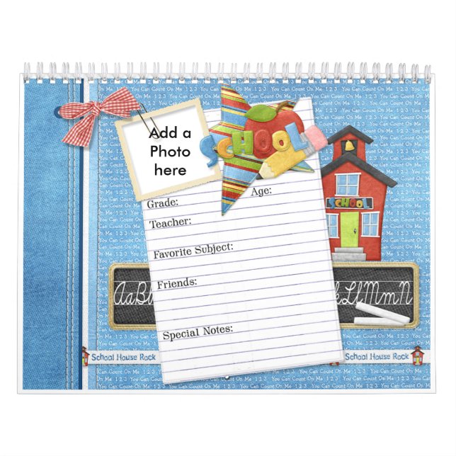 School Days Calendar (Cover)