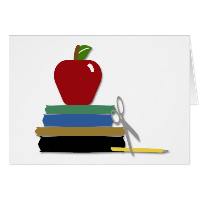 School Days Card (Front Horizontal)