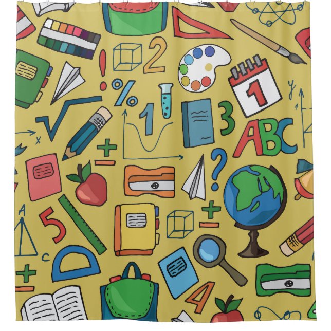 School Days: Vintage Supplies Pattern (Front)