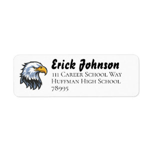 School Eagle Graduation Return Address