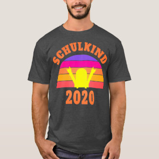 School enrolment start of school child vintage T-Shirt