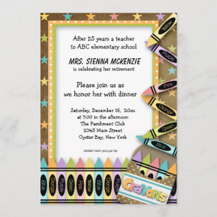 School event invitation