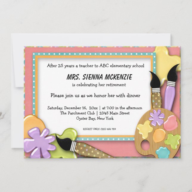 School Event Invitation (Front)