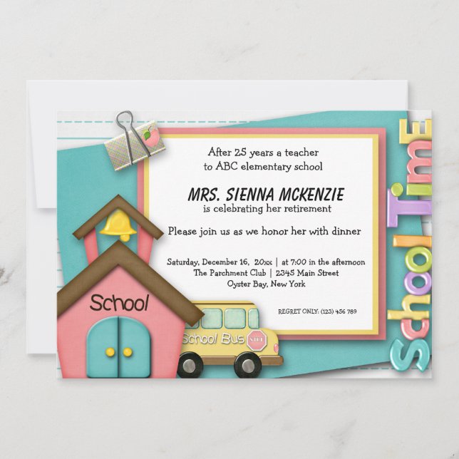 School Event Invitation (Front)
