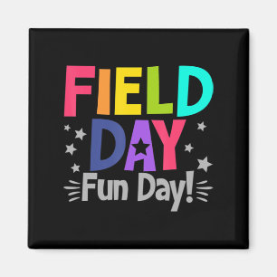 School Field Day Fun Day Fun Teacher Kids Field Da Magnet