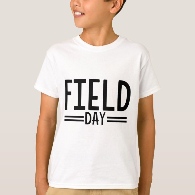 School Field Day T-Shirt (Front)