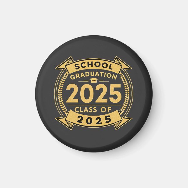 School graduation 2025 magnet (Front)
