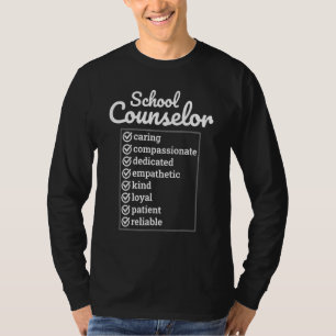 School Guidance Counsellor Appreciation Back To Sc T-Shirt