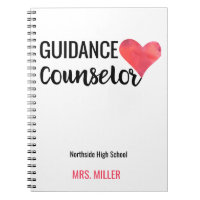 School Guidance Counsellor Personalized Watercolor