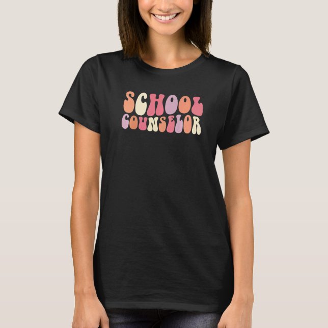 School Guidance Counselor Appreciation Back To Sch T-Shirt (Front)