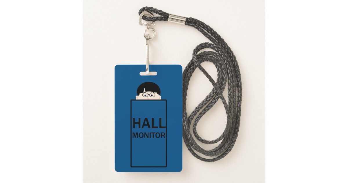 school-hall-monitor-badge-zazzle