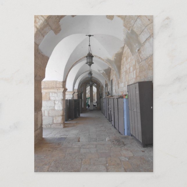 School Hallway Postcard (Front)