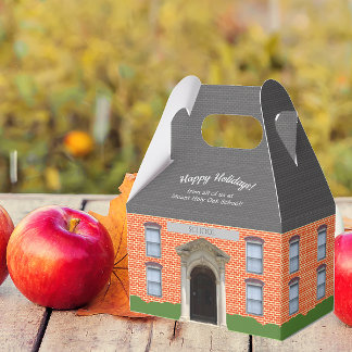 School House Personalized Gift Box